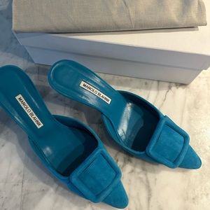 Manolo Blahnik Mysale mules 39 used